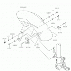 Ninja ZX-6R (ZX636HKFA) Крыло переднее