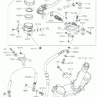 Ninja ZX-6R (ZX636HKFA) Главный тормозной цилиндр