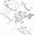 VERSYS 650 (KLE650FKF) Боковые крышки  /  крышка цепи