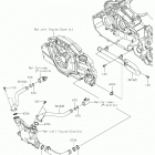VULCAN 1700 VAQUERO (VN1700KKF) Патрубки охлаждения