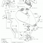 VULCAN 900 CLASSIC LT (VN900DKF) ТОПЛИВНЫЙ БАК