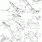 Z125 PRO (BR125JKF) Боковые крышки  /  крышка цепи