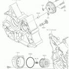 Z125 PRO (BR125JKFA) Масляный насос  /  масляный фильтр