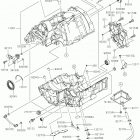 Z650 (ER650HKF) Картер двигателя
