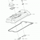 Z650 (ER650HKF) Крышка головки цилиндров