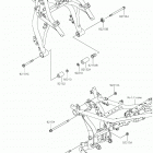 Z650 (ER650HKF) Крепление двигателя