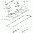 Z900 (ZR900AKF) Крышка головки цилиндров