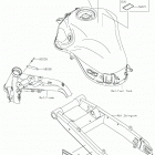Z900 (ZR900BKF) Лейбл предостережения