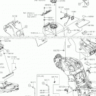 CONCOURS 14 ABS (ZG1400EJF) ТОПЛИВНЫЙ БАК