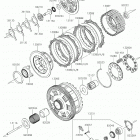 CONCOURS 14 ABS (ZG1400EJF) Сцепление