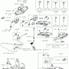 CONCOURS 14 ABS (ZG1400EJF) Замок зажигания  /  замки  /  отражатели