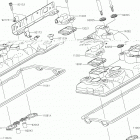 CONCOURS 14 ABS (ZG1400EJF) Крышка головки цилиндров