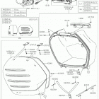 CONCOURS 14 ABS (ZG1400EJF) Кофры боковые