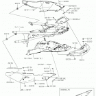 CONCOURS 14 ABS (ZG1400EJF) Боковые обтекатели