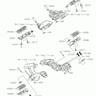 CONCOURS 14 ABS (ZG1400EJF) Подножки