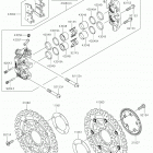 CONCOURS 14 ABS (ZG1400EJF) Передний тормоз