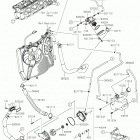 CONCOURS 14 ABS (ZG1400EJF) Патрубки охлаждения