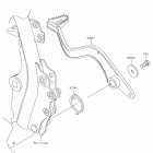 KLR650 (KL650EJFA) Педаль тормоза