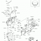 KLR650 (KL650EJFA) Обтекатели