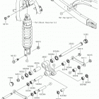 KLR650 (KL650EJFA) Задняя подвеска