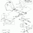 KLR650 (KL650EJFA) Боковые крышки  /  крышка цепи