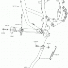 KLR650 (KL650EJFA) Подножка