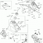KLX110 (KLX110CJF) ТОПЛИВНЫЙ БАК