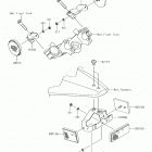 KLX110 (KLX110CJF) Отражатели