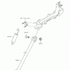 KLX110 (KLX110CJF) Подножка