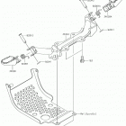 KLX110 (KLX110CJF) Подножки
