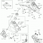 KLX110L (KLX110DJF) ТОПЛИВНЫЙ БАК