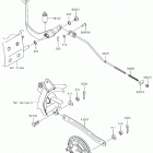 KLX110L (KLX110DJF) Педаль тормоза