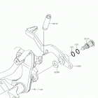 KLX140 (KLX140AJF) Педаль тормоза