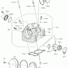 KLX140 (KLX140AJF) ГОЛОВКА ЦИЛИНДРА