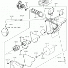 KLX140G (KLX140CJF) Воздушный фильтр