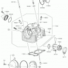 KLX140G (KLX140CJF) ГОЛОВКА ЦИЛИНДРА
