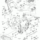 KLX140G (KLX140CJF) Рама ,крепежные детали