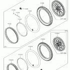 KLX140G (KLX140CJF) Wheels  /  tires
