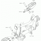 KLX140L (KLX140BJF) Подножки