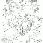 KLX140L (KLX140BJF) Рама ,крепежные детали