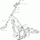 KLX250 (KLX250SJFA) Рама