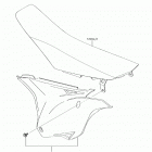 KX100 (KX100FJF) Сиденье