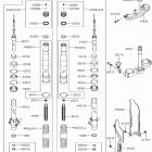 KX100 (KX100FJF) Передняя вилка