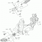 KX250 (KX252AJF) Подножки