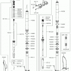 KX250 (KX252AJF) Передняя вилка