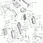 KX250F (KX252AJF) Радиатор