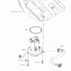 KX250F (KX252AJF) ТОПЛИВНЫЙ НАСОС