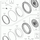 KX250F (KX252AJF) Wheels  /  tires