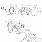 KX450F (KX450HJF) Воздушный фильтр