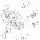 KX450F (KX450HJF) Шестерни   /  вилки переключения